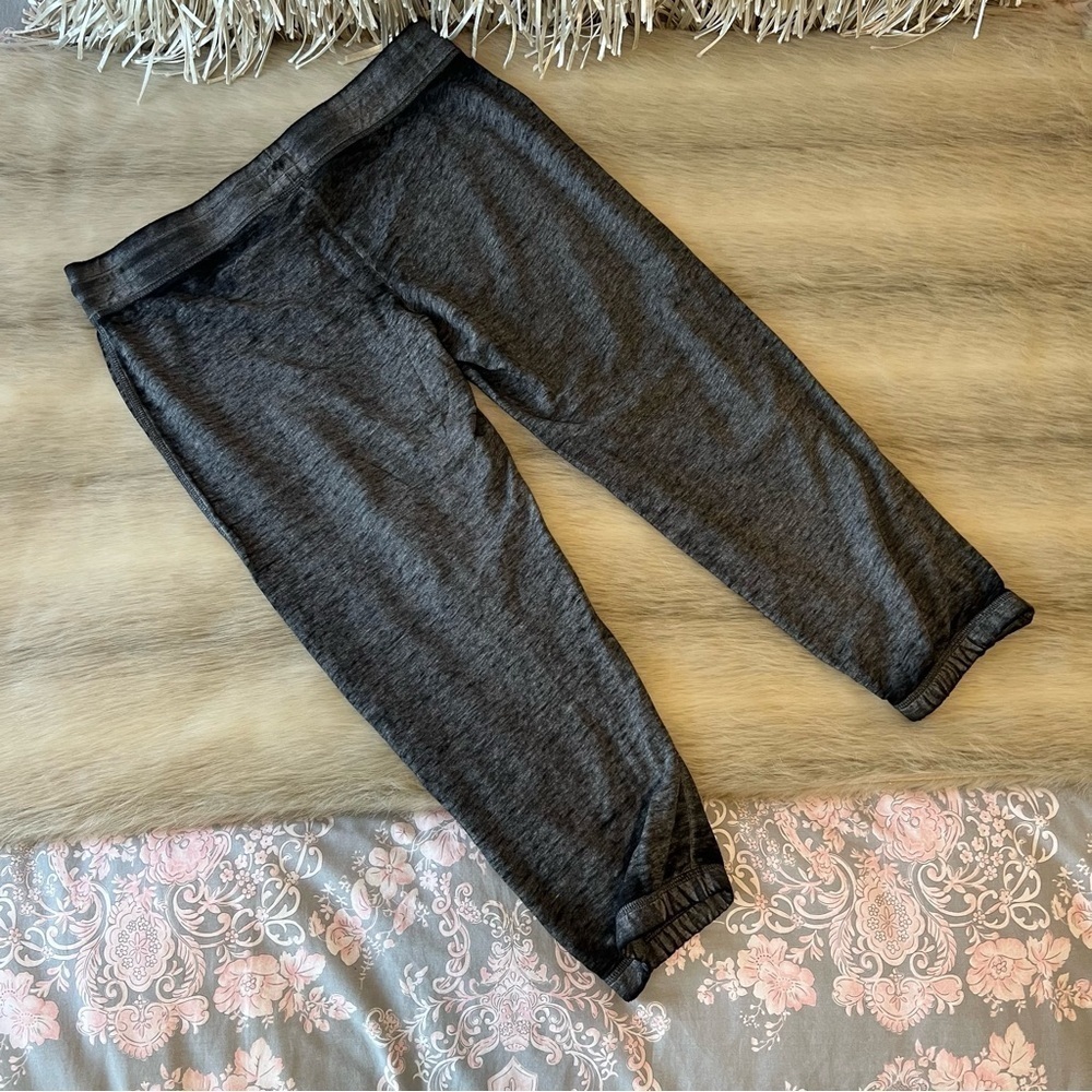 Official GA TECH Distressed Black Thin Cropped Joggers Pajama Bottoms M Lounge - Picture 10 of 10